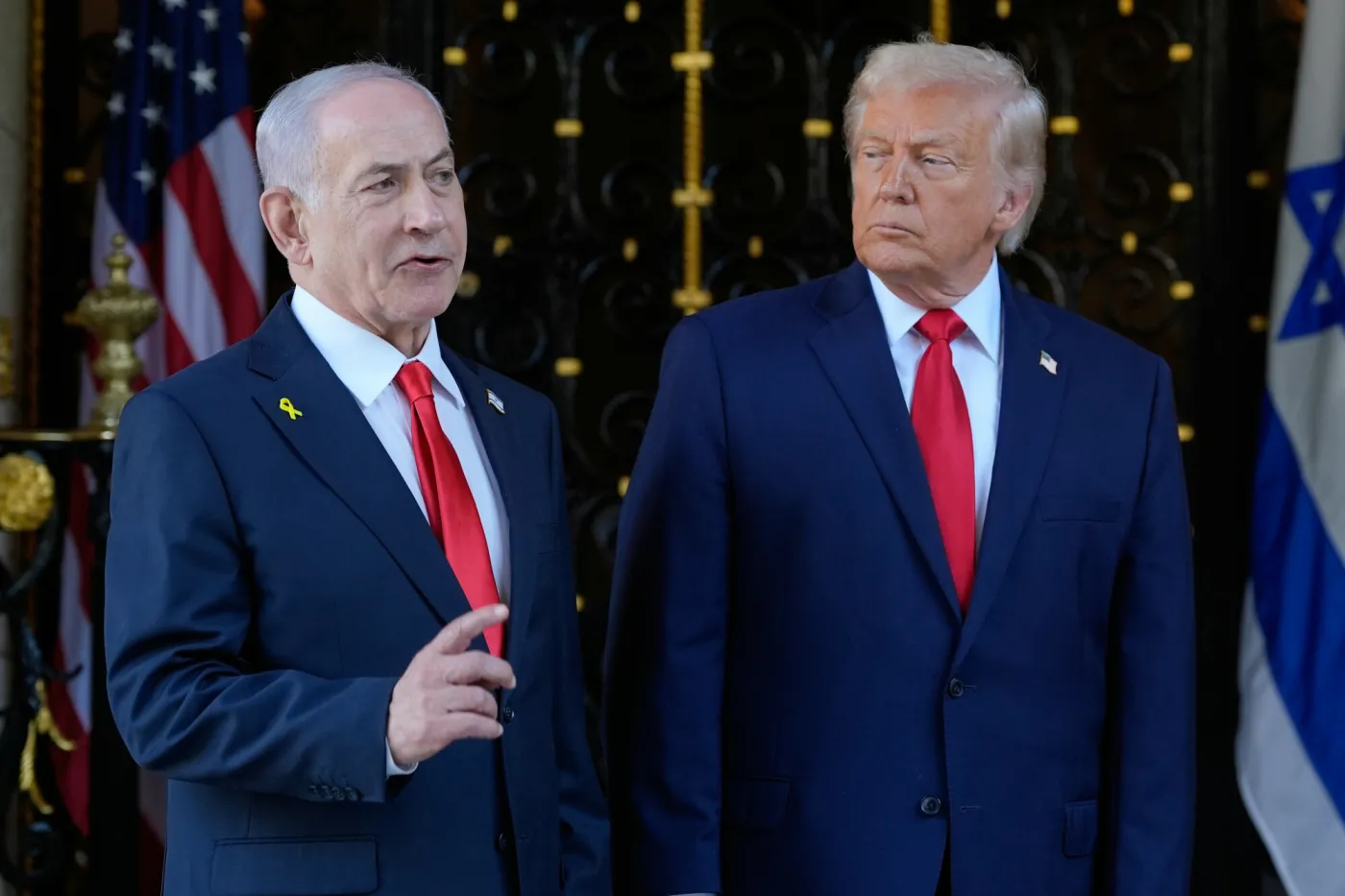 Benjamin Netanjahu i Donald Trump