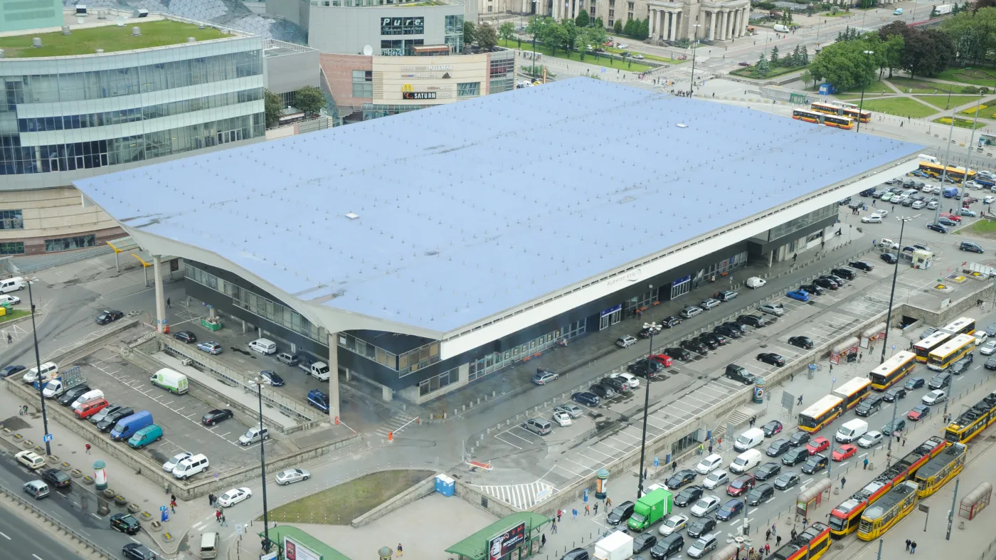 Warszawa Centralna Dworzec Centralny kolejnictwo