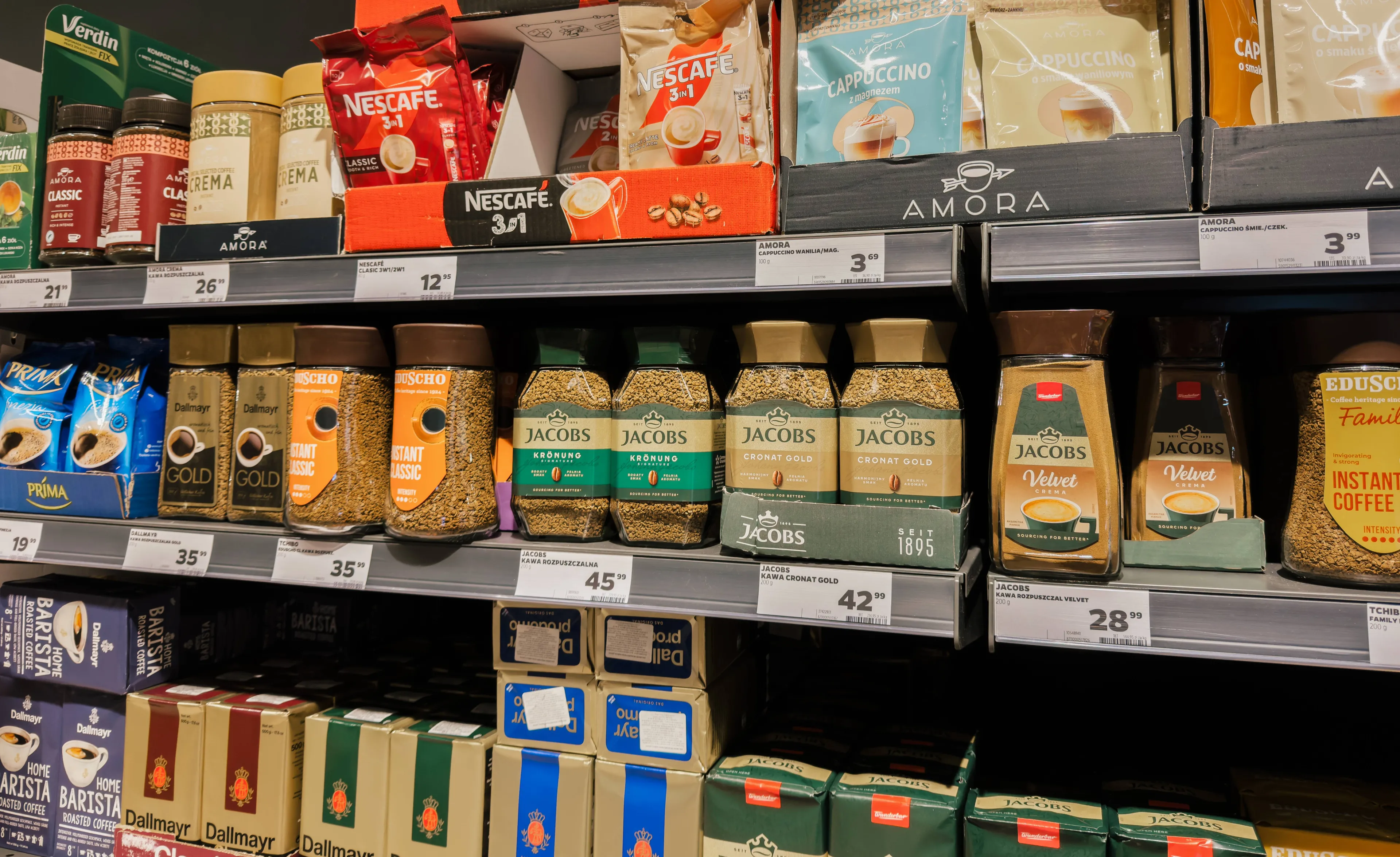 Ceny dobrej kawy mocno w dół. Taniej nawet o 30 zł