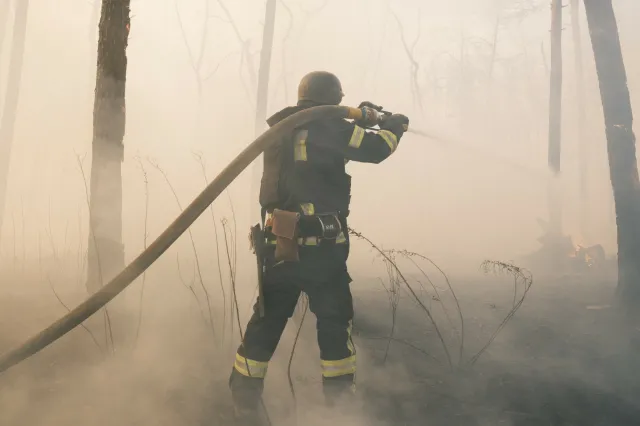 Ogromny pożar w strefie wokół Czarnobyla. Płonie ponad 1100 hektarów lasów