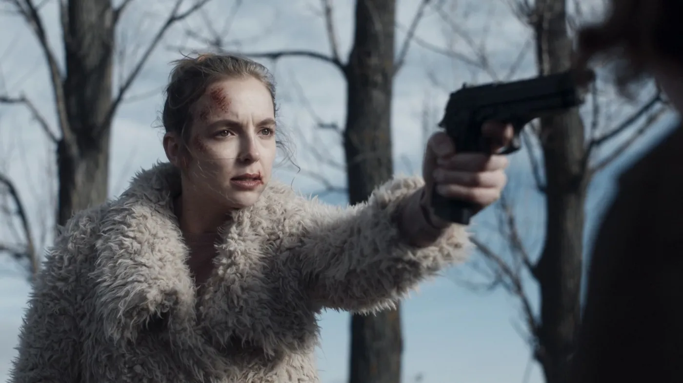 Jodie Comer w serialu "Obsesja Eve"