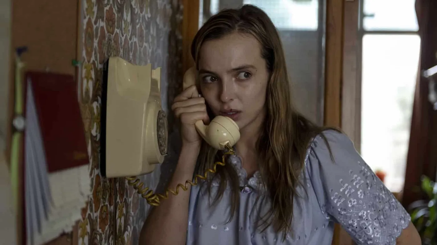 Jodie Comer w serialu "Obsesja Eve"