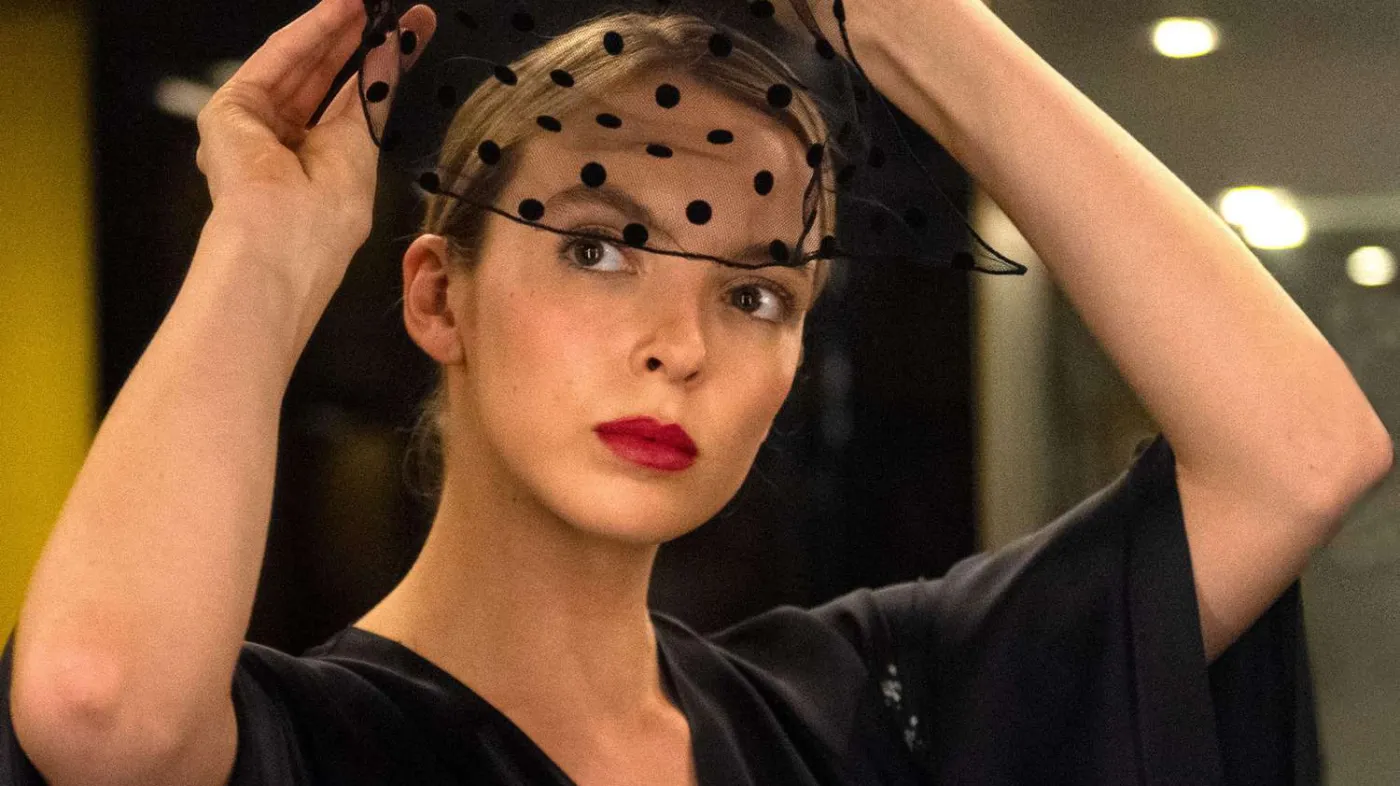 Jodie Comer w serialu "Obsesja Eve"