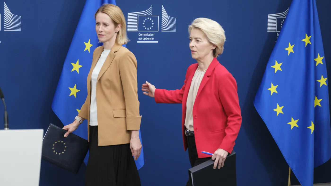 Kaja Kallas i Ursula von der Leyen
