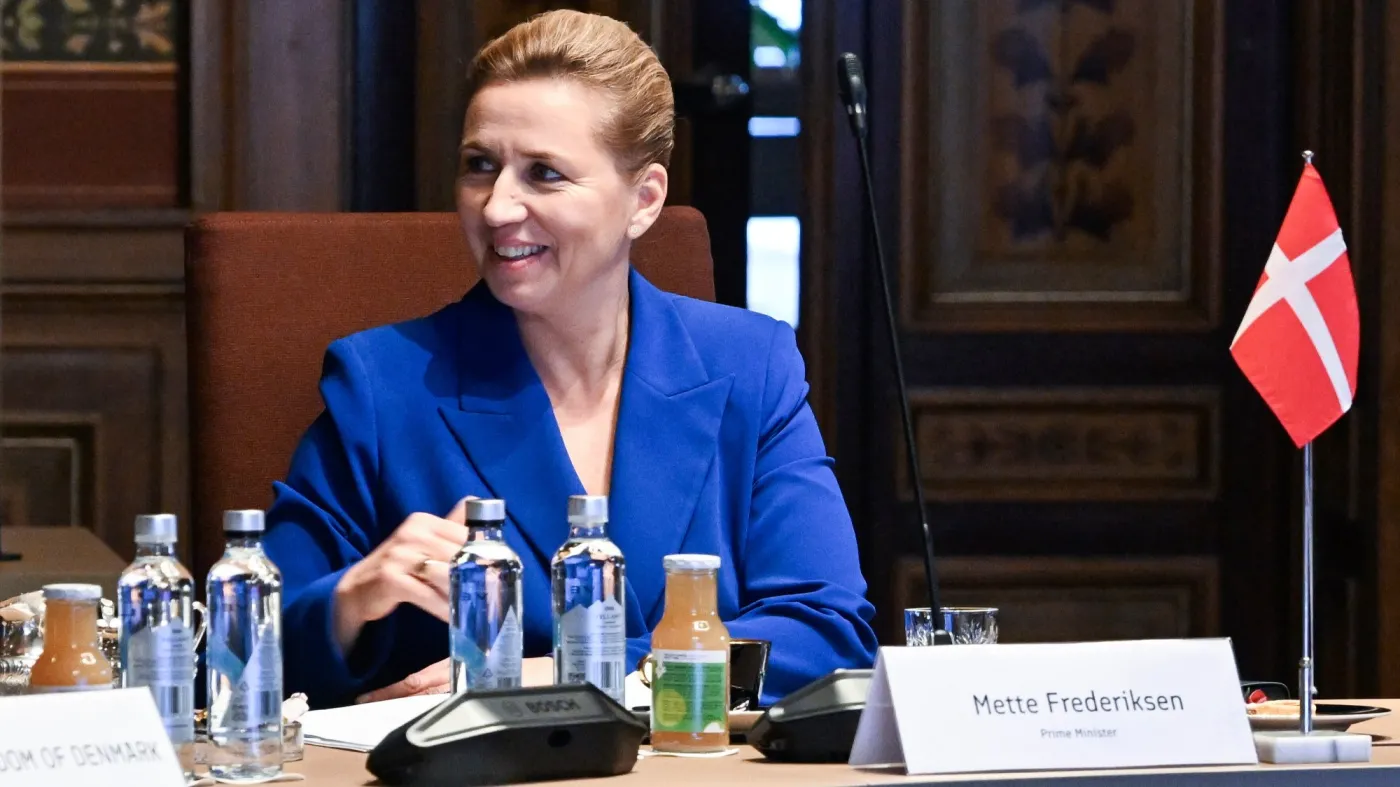 Premierka Danii Mette Frederiksen