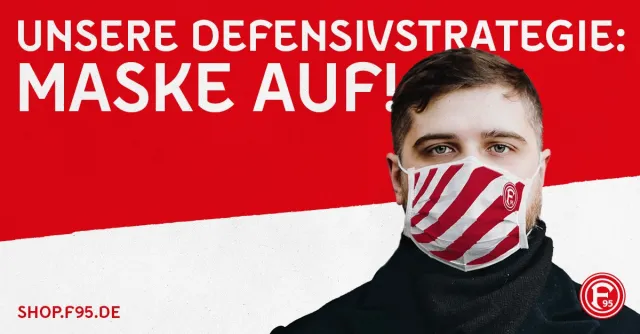 Fortuna Duesseldorf sprzedaje maski w barwach klubowych. Bez atestów