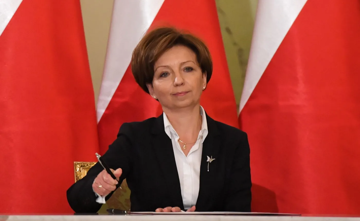 Minister rodziny, pracy i polityki społecznej Marlena Maląg