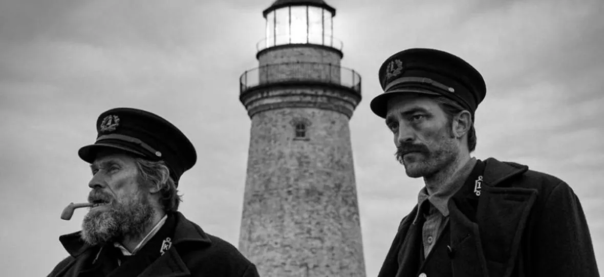 Willem Dafoe oraz Robert Pattinson 