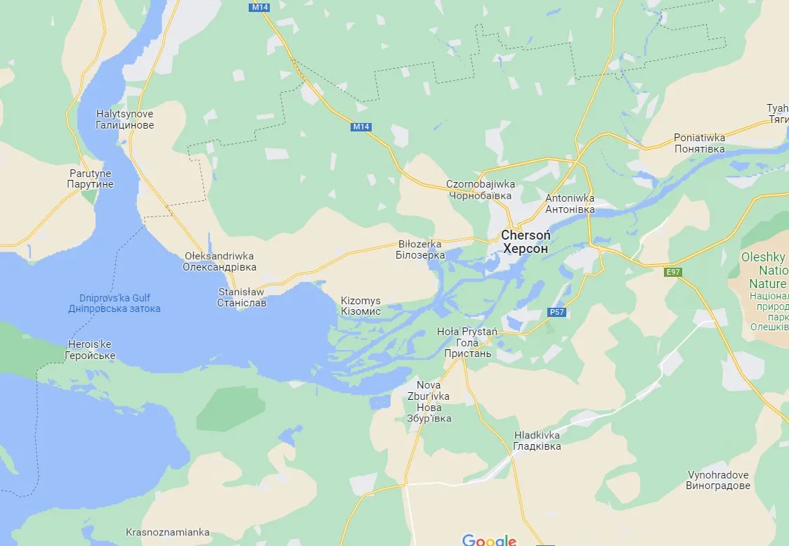 Rosjanie zajęli Skadowsk w rejonie chersońskim. Zakaz organizowania proukraińskich wieców