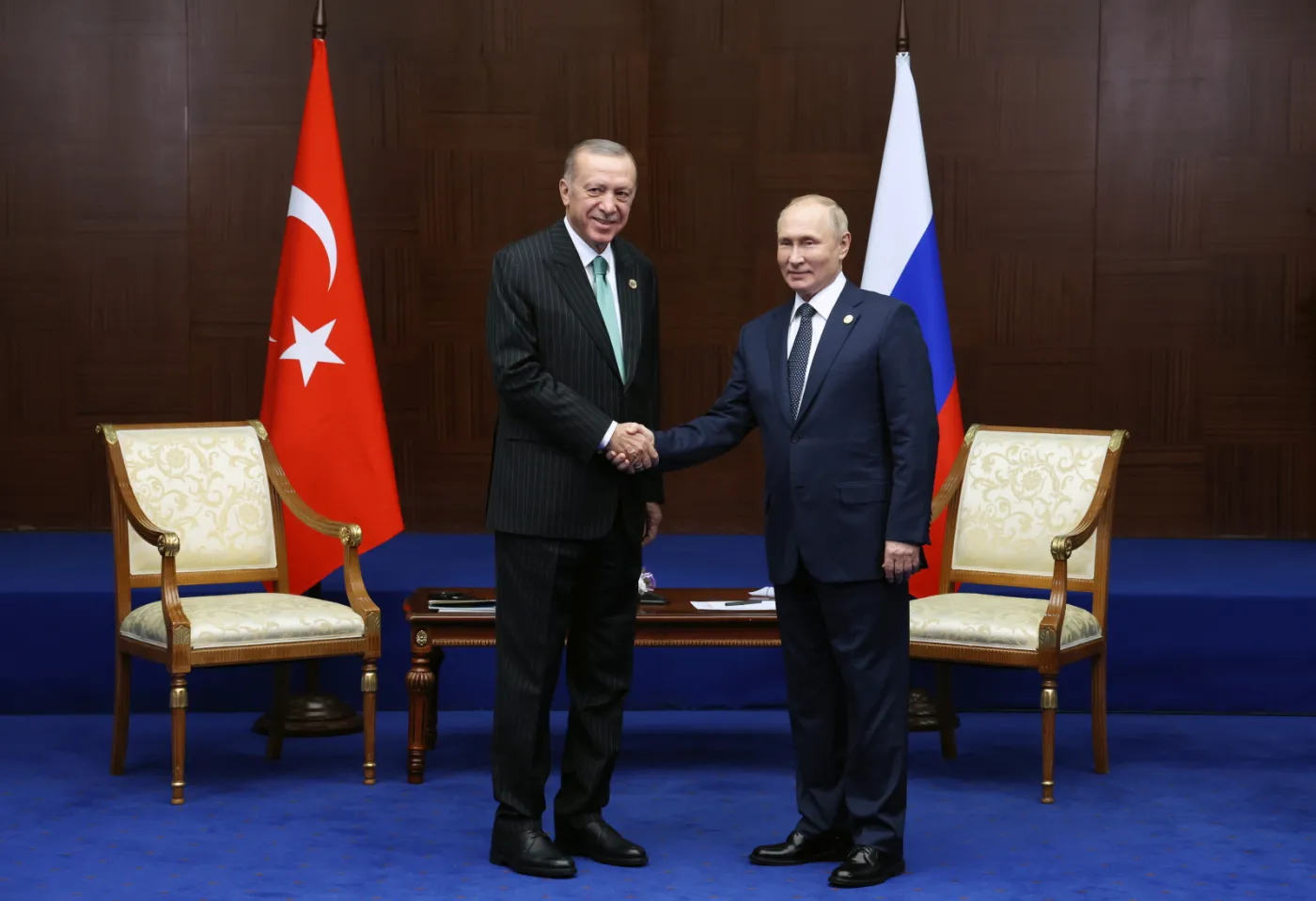 Gazowy hub w Turcji. Erdogan: Razem z Putinem zleciliśmy rozpoczęcie prac