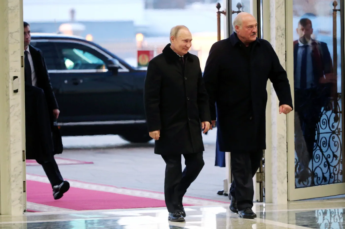 Putin: Rosja nie chce wchłonąć Białorusi. Departament Stanu USA: To szczyt ironii