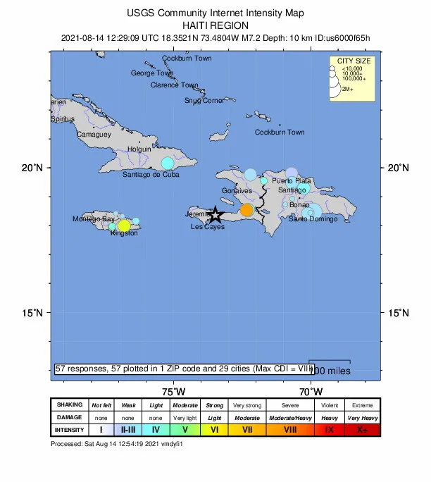 Potężne trzęsienie ziemi na Haiti. Ponad 720 ofiar i ogromne szkody