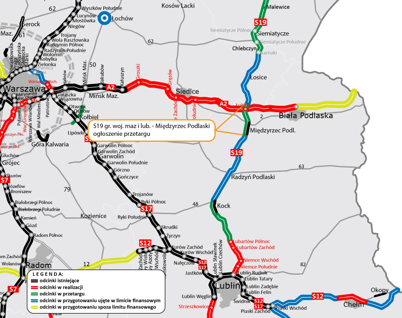 Via Carpatia. Rusza przetarg na budowę odcinka S19 na Lubelszczyźnie