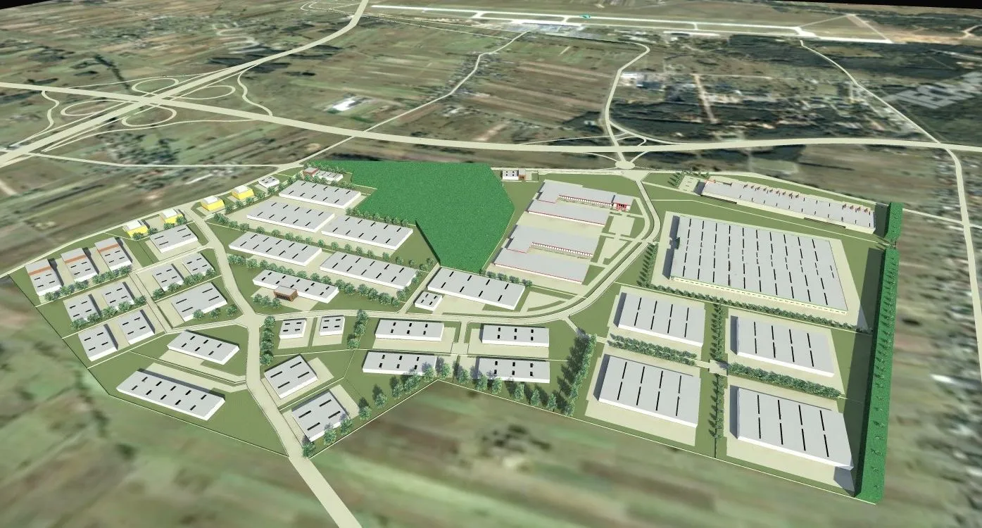 PAPlito (Pyrzowice Airport Park Logistics Industry Trade Offices) fot. mat.  prasowe