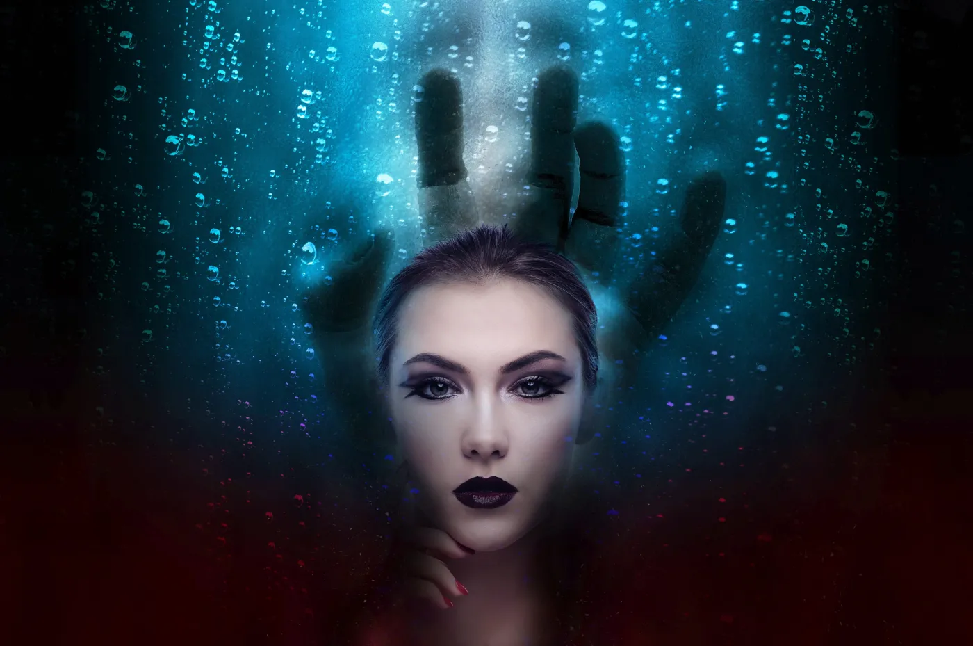 koszmar, kobieta, psychopatia, psychopatka
