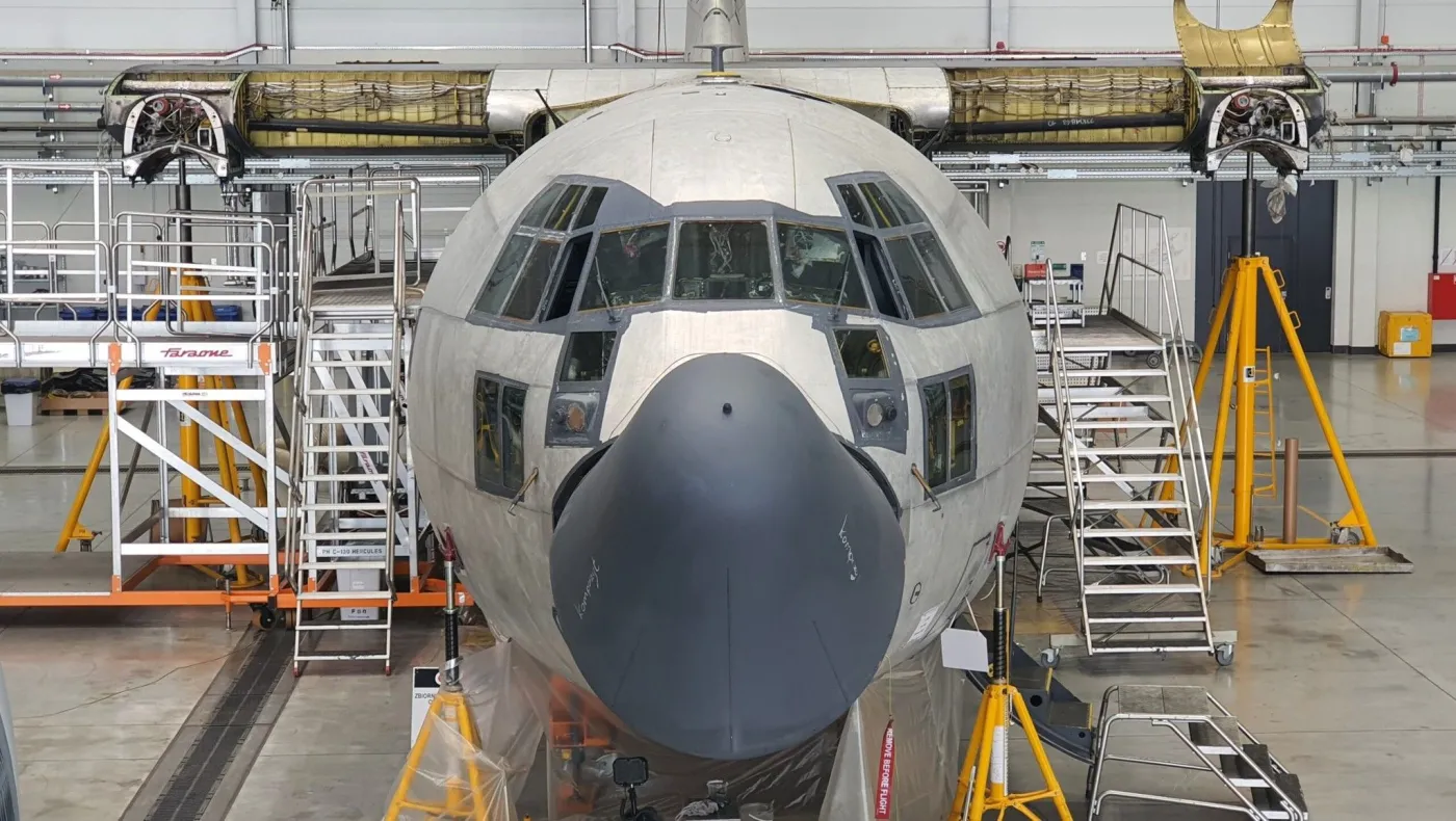 Polski Hercules zrzucił skórę. Wielki samolot dostaje drugie życie