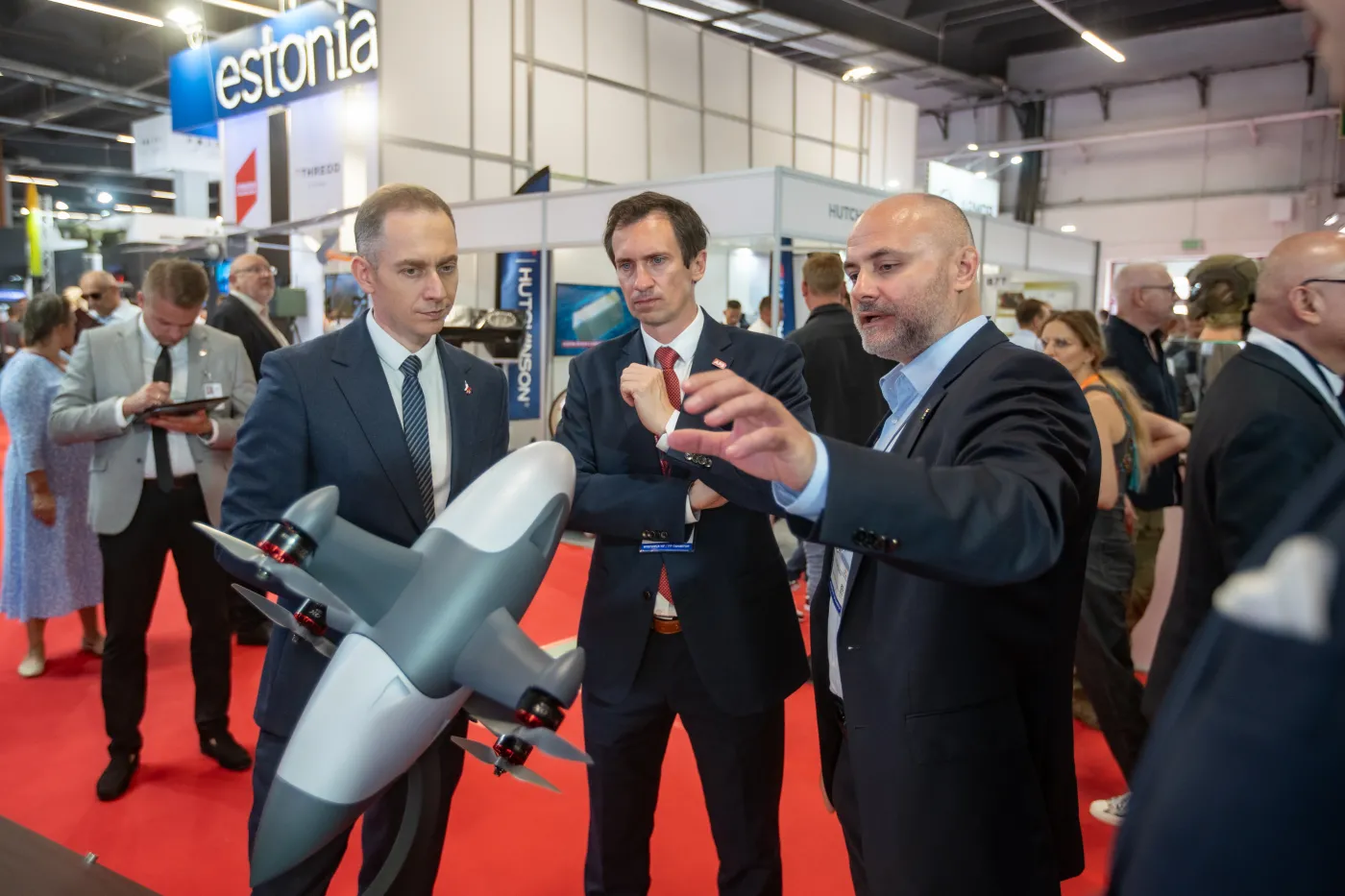 Z dronem interceptorem mogliśmy zapoznać się w trakcie MSPO 2024. Myśliwski BSP rozpędza się do prędkości 60 m/s.