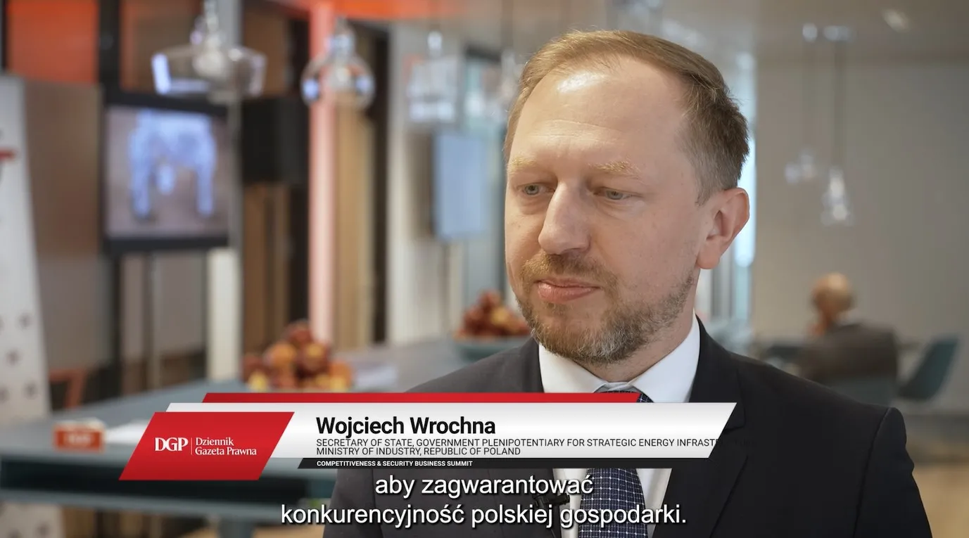 Wojciech Wrochna: Energia jest kluczem do bezpieczeństwa UE