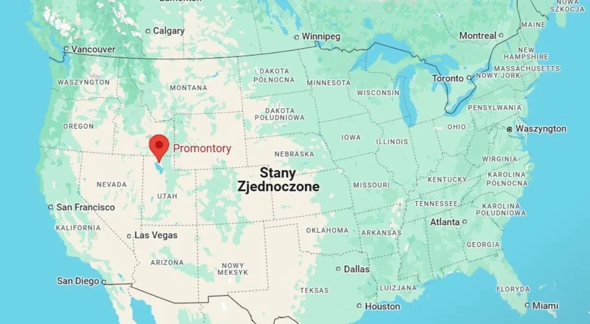 Promontory leży w stanie Utah