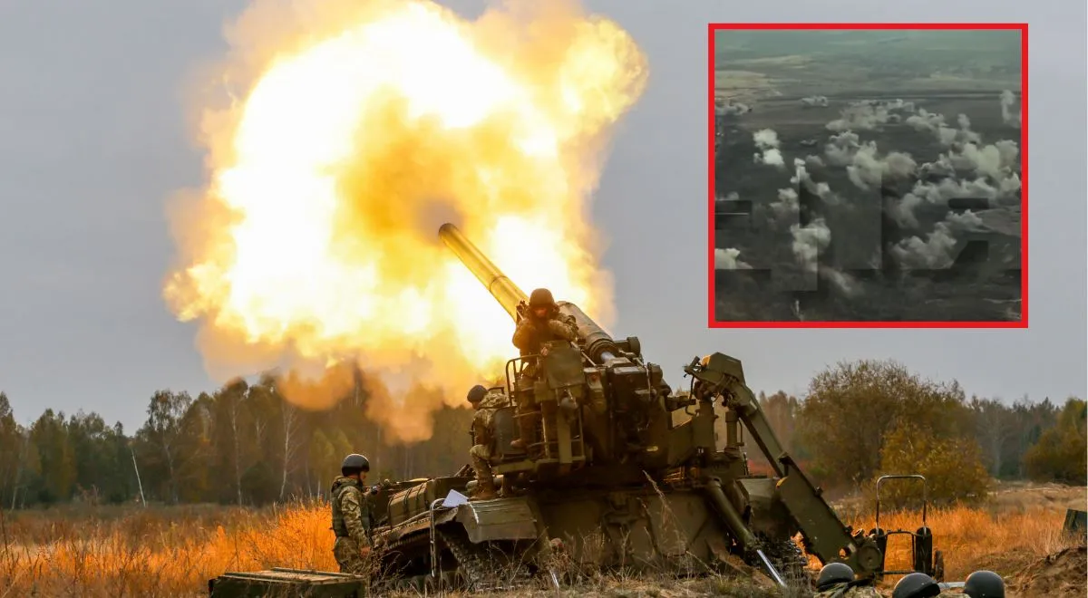 Najpierw było morze ognia, a potem błyskawiczne natarcie. Ukraińcy wyparli Rosjan z osady