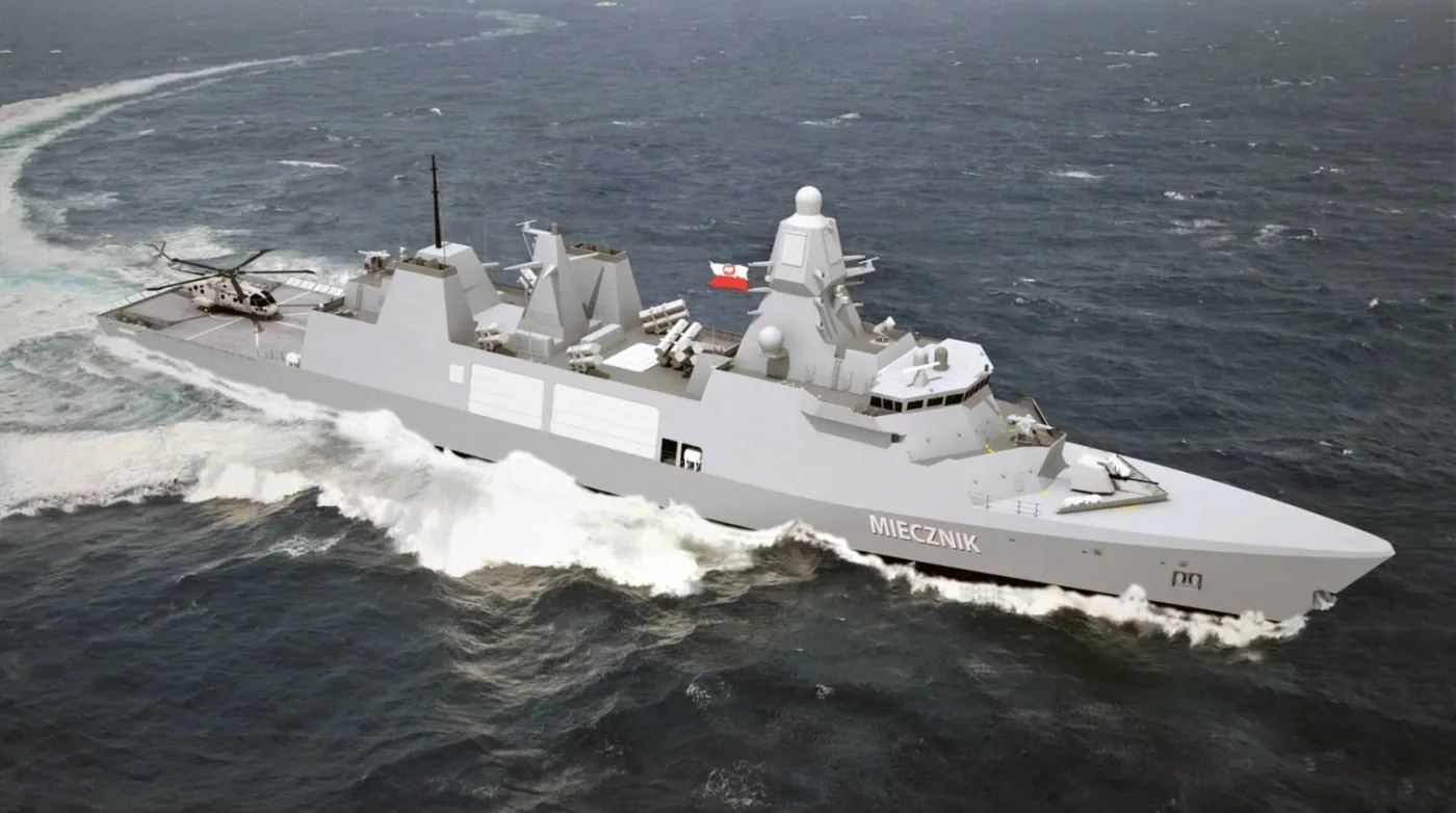 Polska fregata "Burza" już w budowie! Dobra wiadomość dla stoczniowców z Gdyni.
