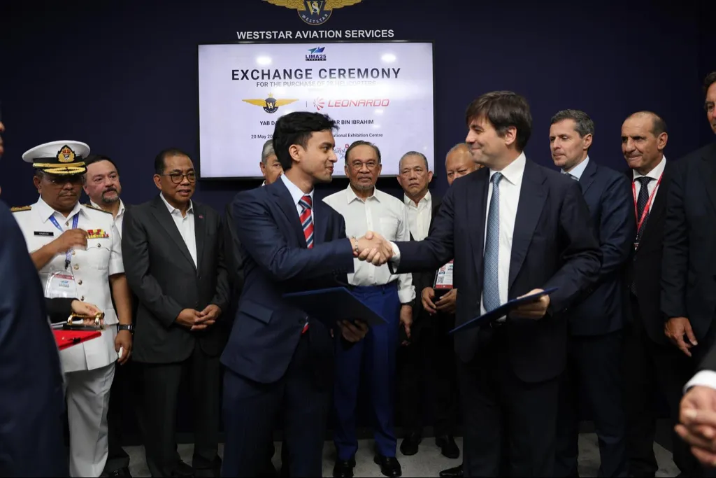 Kontralt Leonardo z Malezją