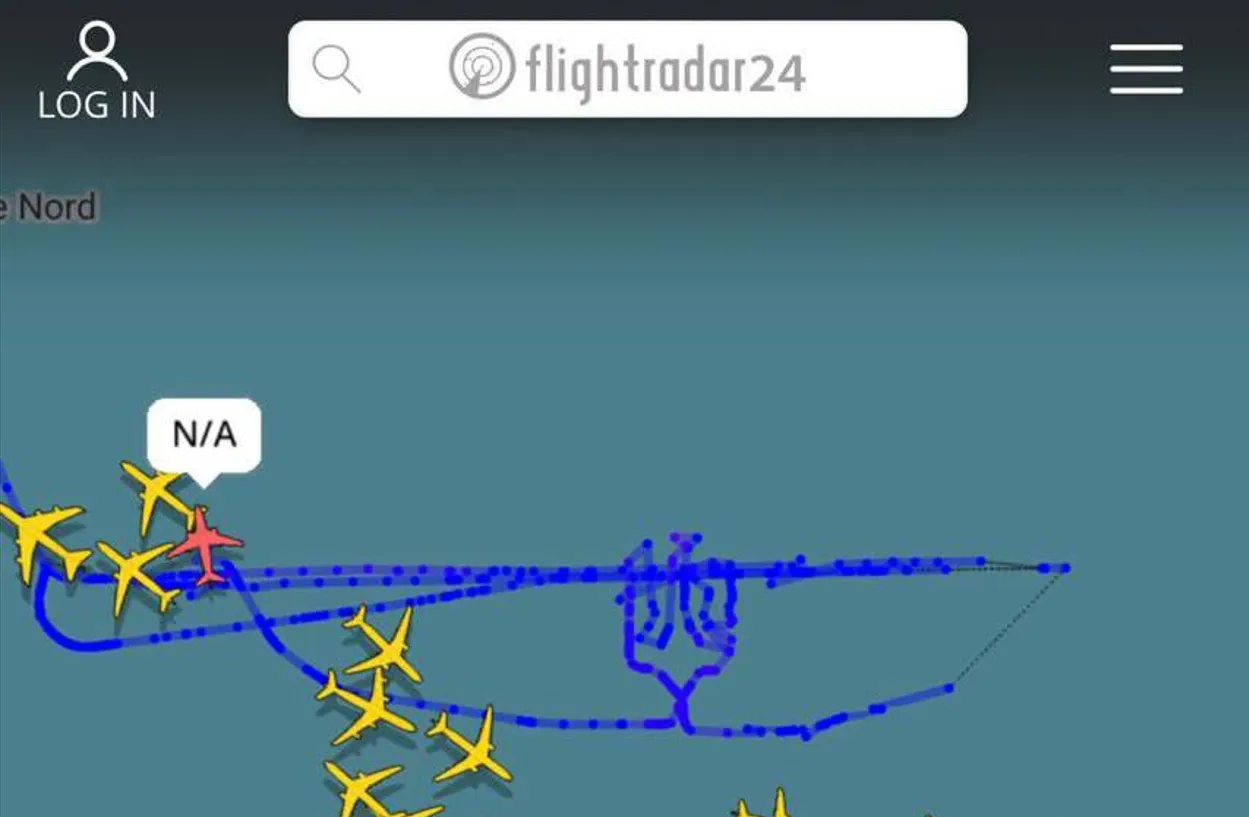 "Tryzub" nad Morzem Czarnym! Symboliczne wsparcie dla Ukrainy od francuskich myśliwców.