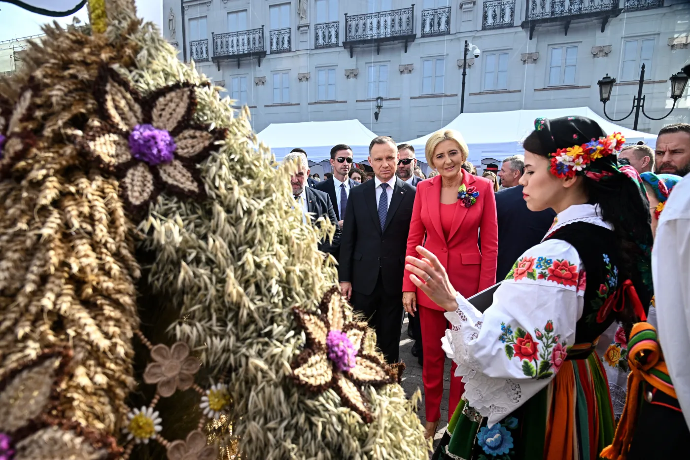 Duda o napięciach na rynku zboża: Zwykli ludzie na Ukrainie nie mają z tym nic wspólnego