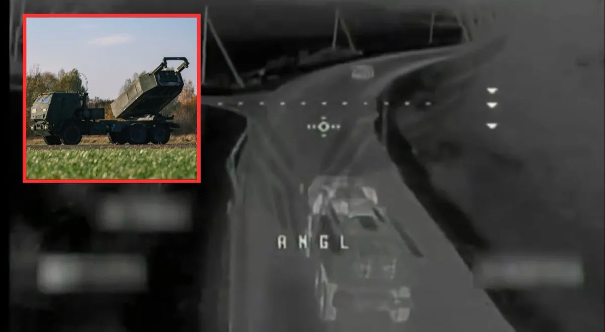 Rosyjski dron widział ich z daleka. Ukraiński HIMARS nie zdążył uciec