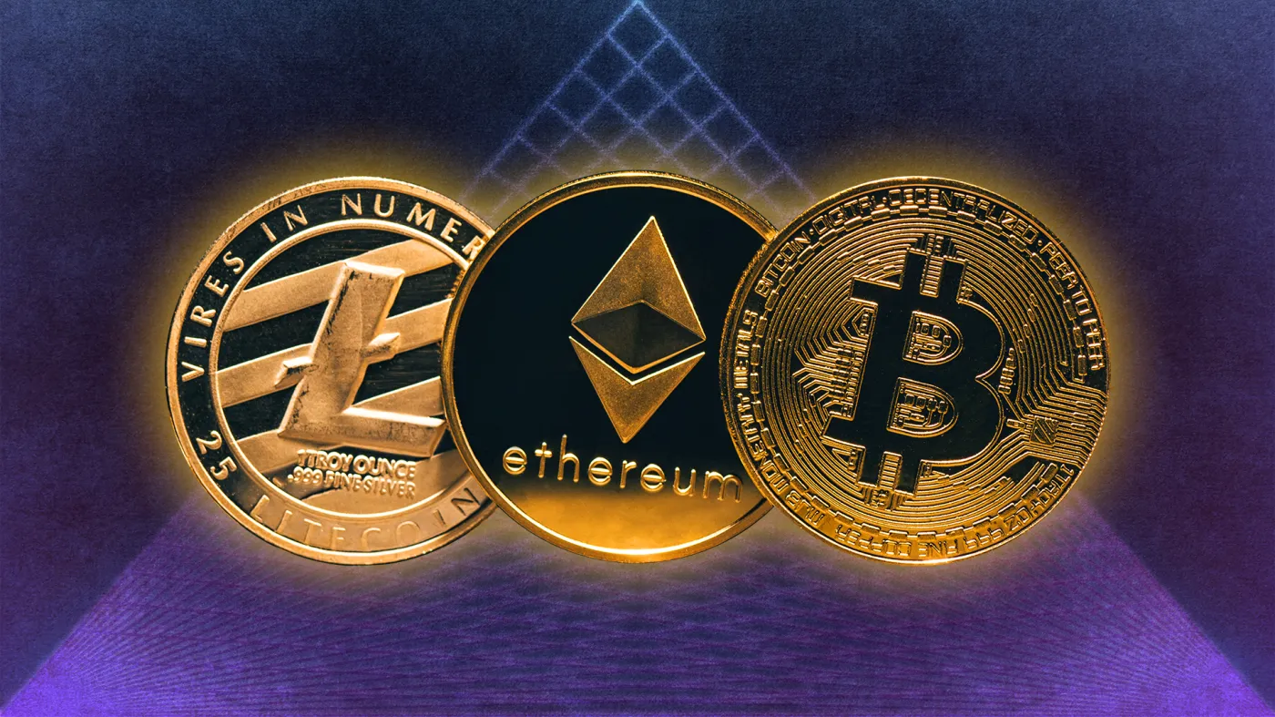 Crypto - krypto - litecoin - ethereum - bitcoin