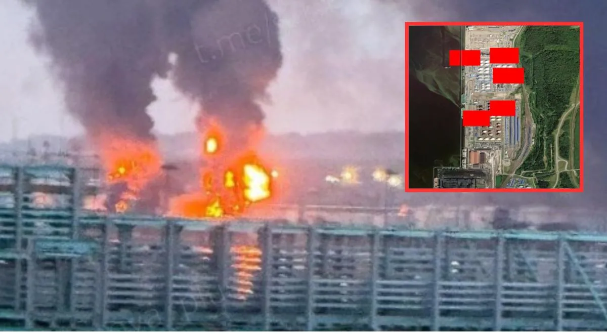 Ukraińskie drony znów uderzyły w kluczowy port. Z-Blogerzy mówią o "upokarzającym pokoju"