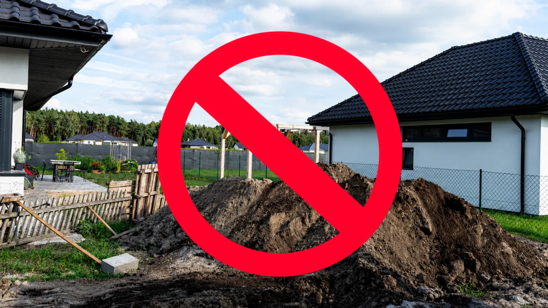 Zakaz składowania ziemi z budowy na własnej działce. Bez zezwolenia grożą wysokie kary
