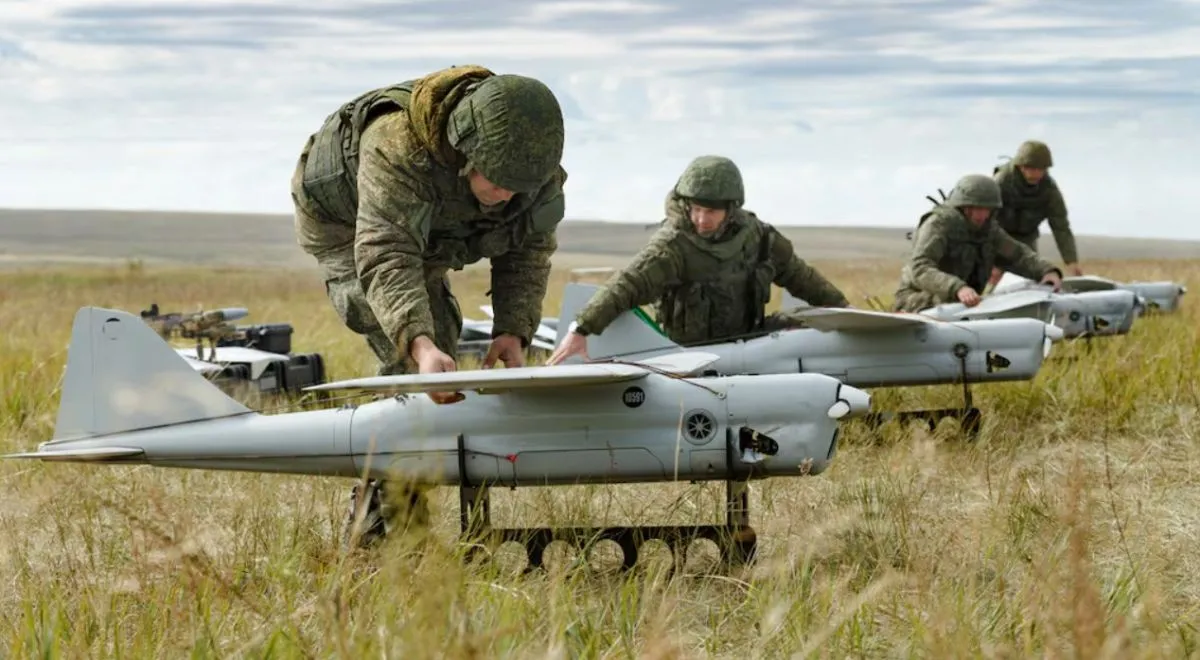 Rosyjscy operatorzy dronów