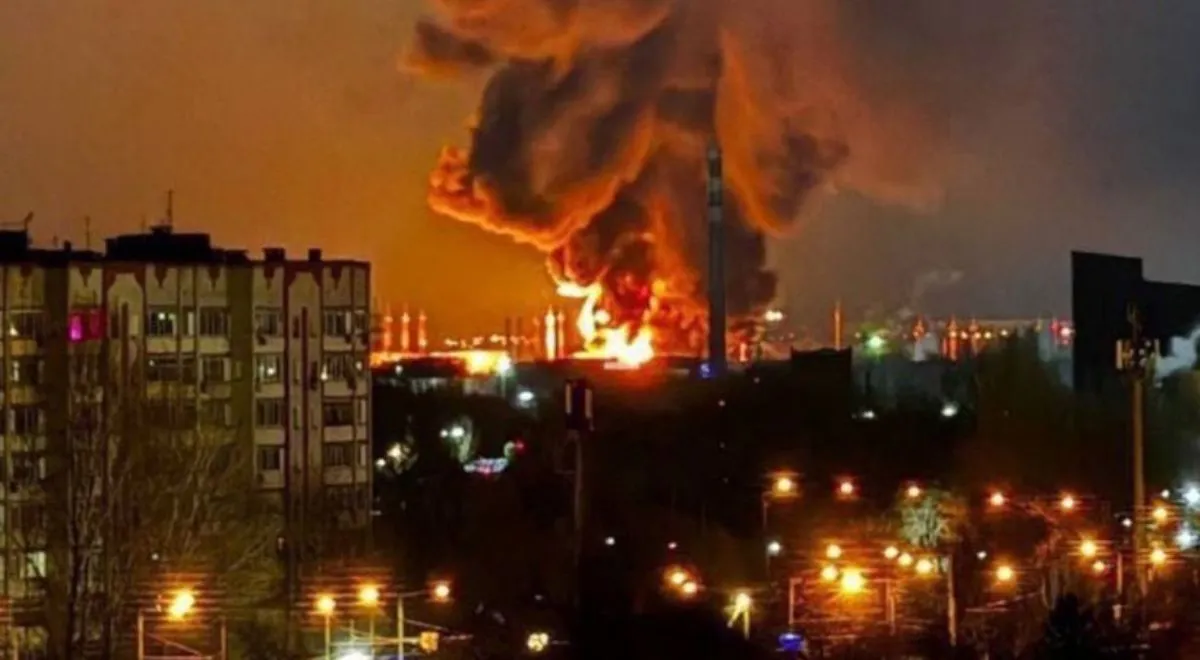 Rosyjski kurort w ogniu! Celne uderzenie ukraińskich dronów