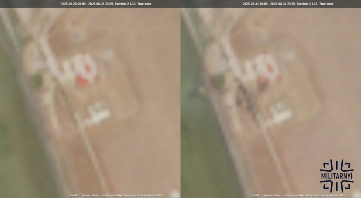 Zniszczenia bazy FSB