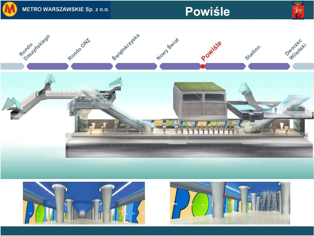 Metro w Warszawie: wydano zgodę na budowę stacji metra na Powiślu