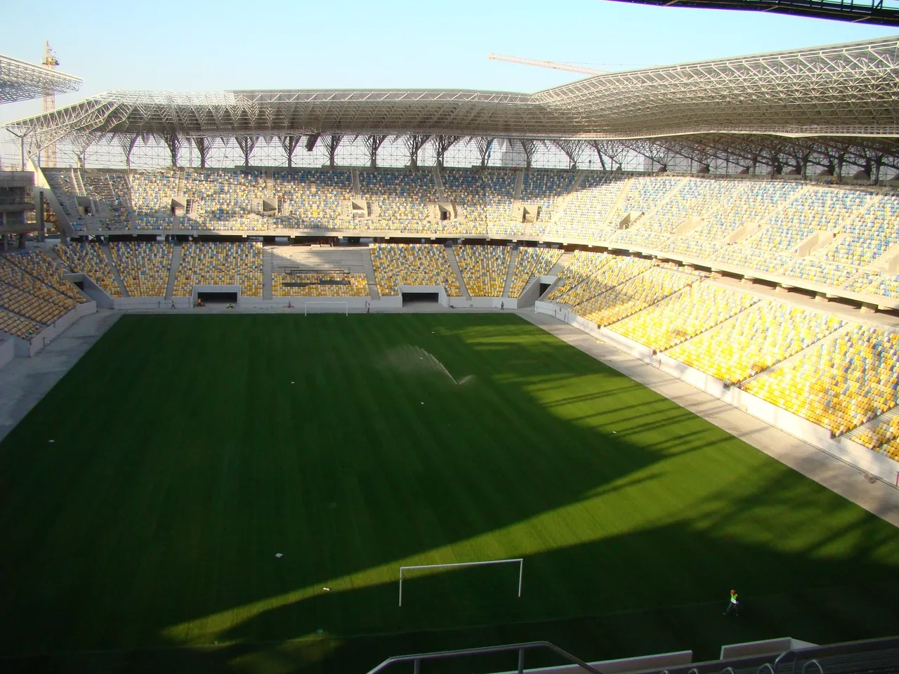Arena Lwów tonie w długach. Stadion może zostać rozebrany