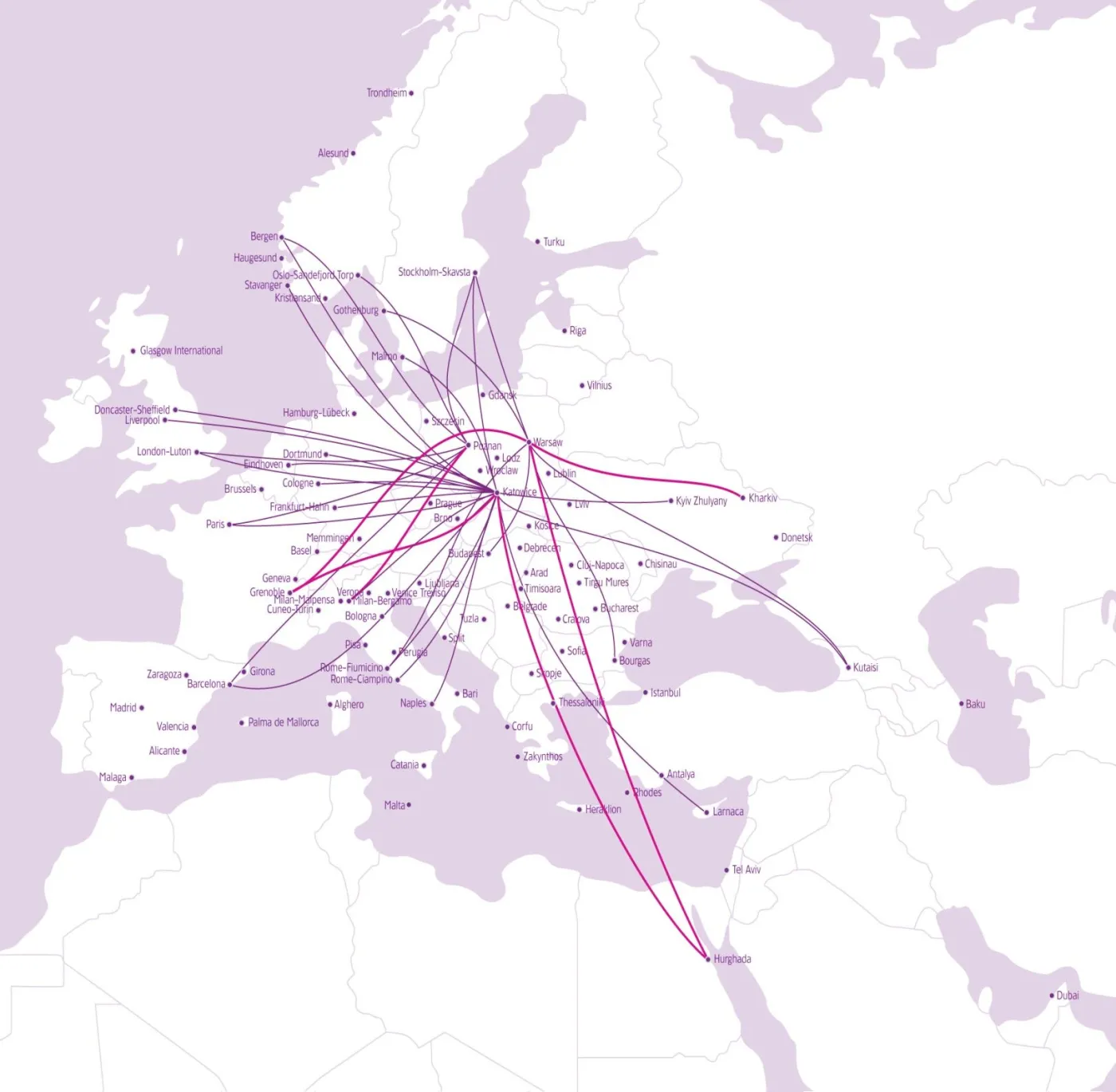 Wizz Air uruchamia nowe połączenia z Polski: Egipt, Włochy, Francja i Ukraina