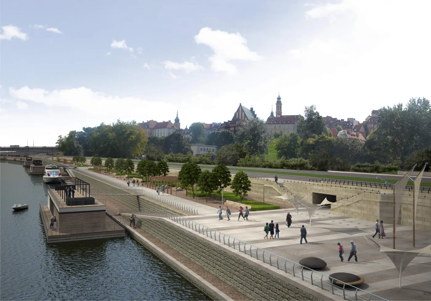 Budowa warszawskich bulwarów może kosztować nawet 176 mln zł