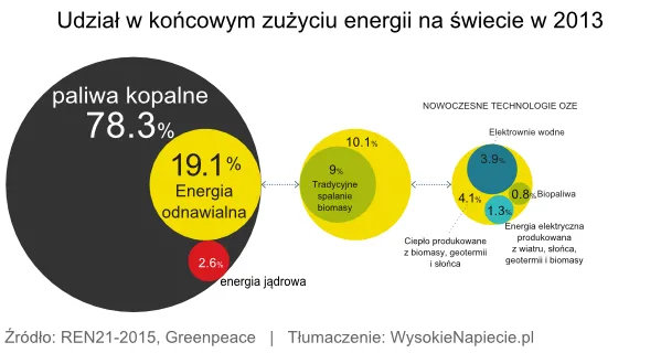 Do 2050 roku 100 proc. wytwarzanej energii może pochodzić z OZE