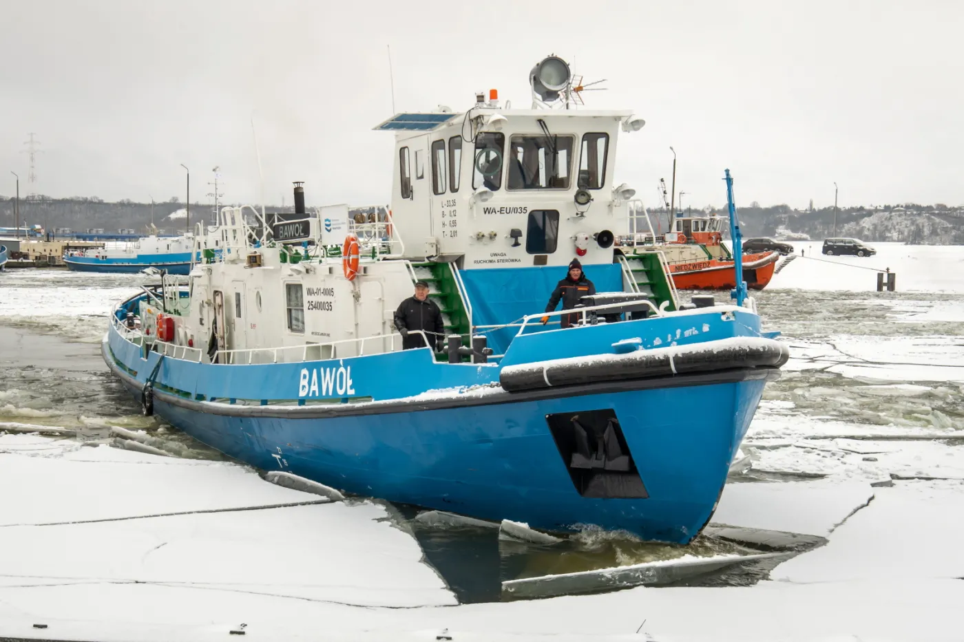 Daca: Lodołamacze ruszają do akcji na Wiśle