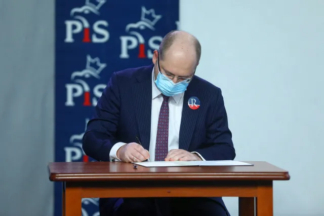 Bielan: Wynegocjowaliśmy umowę koalicyjną, będzie to dokument poufny