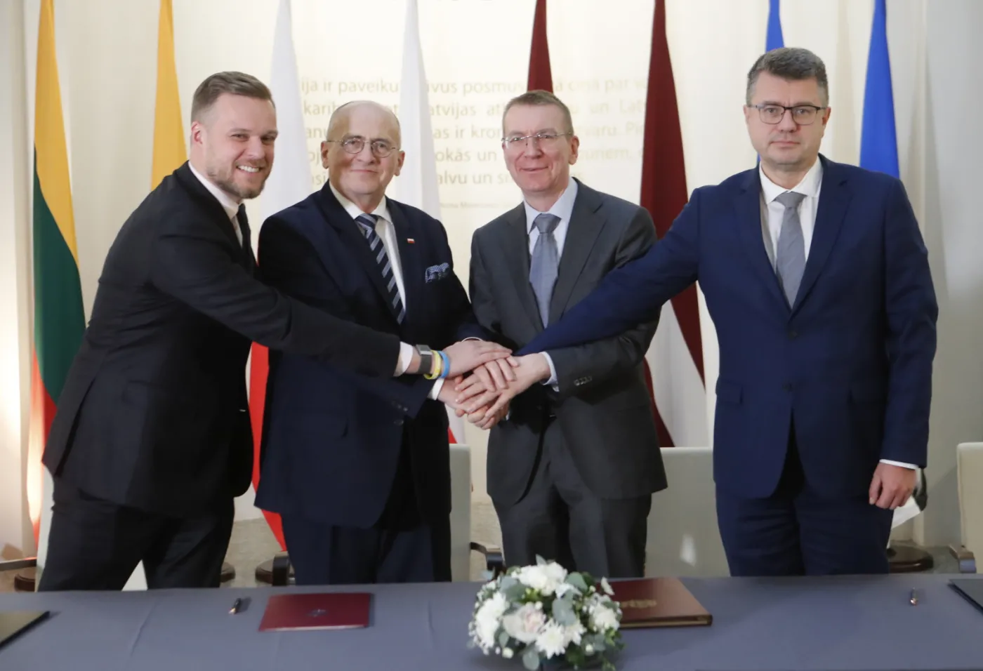 Szefowie MSZ Estonii, Łotwy, Litwy i Polski podpisali deklarację w sprawie zacieśnienia współpracy w regionie