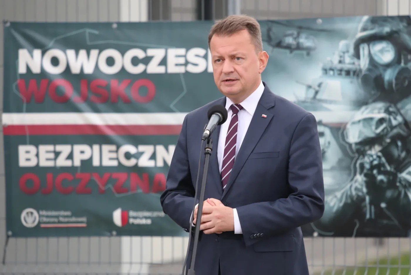 Szef MON zdradza, ilu żołnierzy będzie docelowo służyć w nowej jednostce wojskowej w Olecku