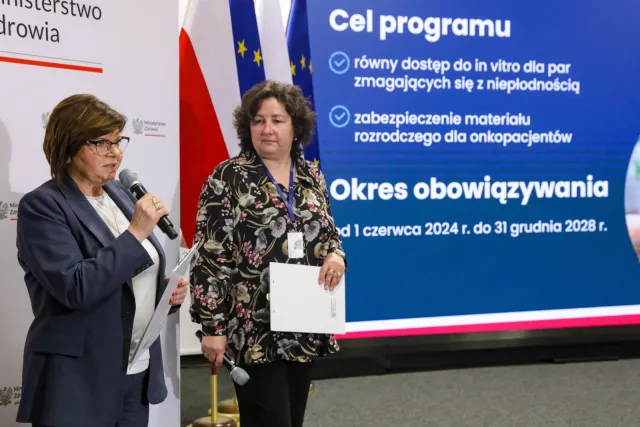 Leszczyna: 500 mln zł rocznie na in vitro. Wiemy od kiedy program będzie obowiązywał