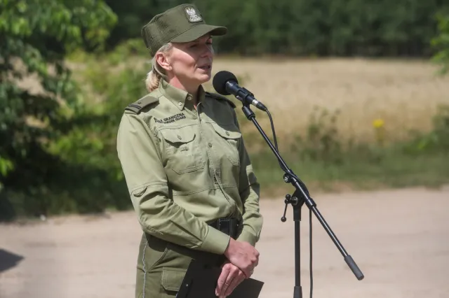 Rzeczniczka SG: Mamy mniej o połowę nielegalnych przekroczeń granicy, to efekt strefy buforowej