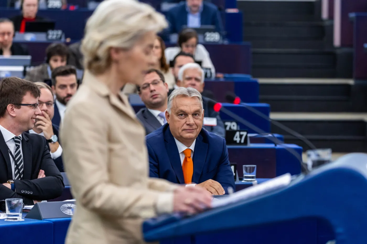 Ursula von der Leyen  do Orbana: Czy ktokolwiek obwinia Węgrów za sowiecką inwazję?