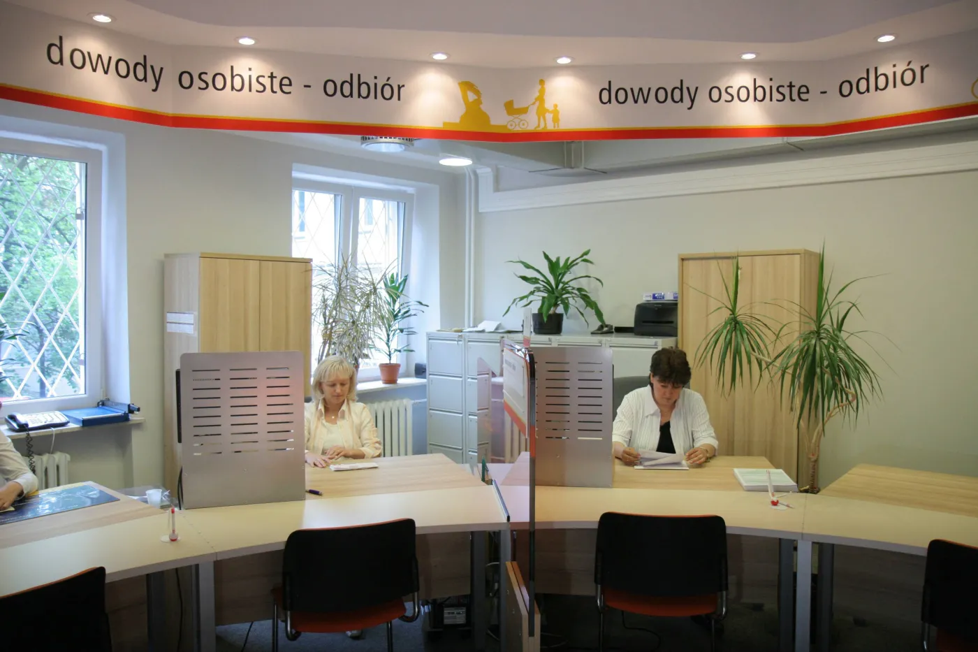 Urzędnicy w pracy