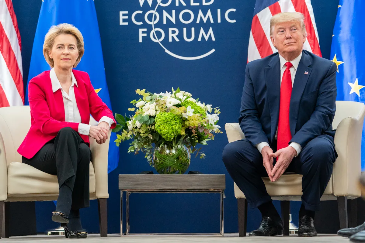 Szefowa KE rozmawiała o Grenlandii z delegacją Kongresu USA w Davos
