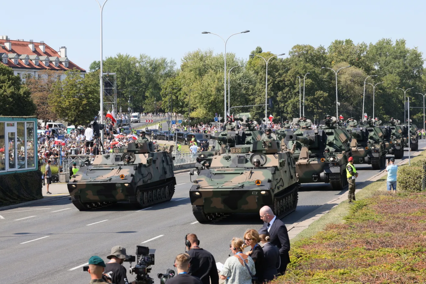 defilada na Święto Wojska Polskiego